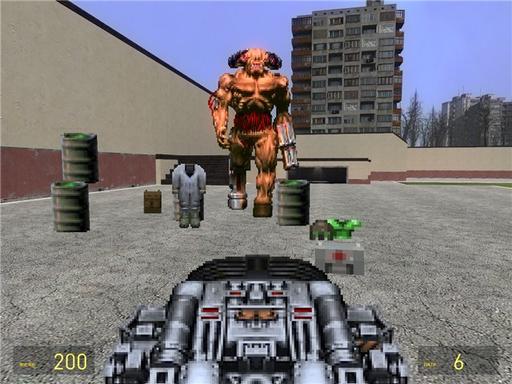 Doom II - Конкурс монстров:Самый злобный, самый большой и самый опасный