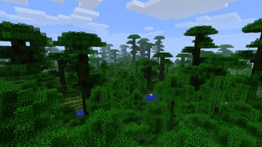Minecraft - В Minecraft добавят джунгли